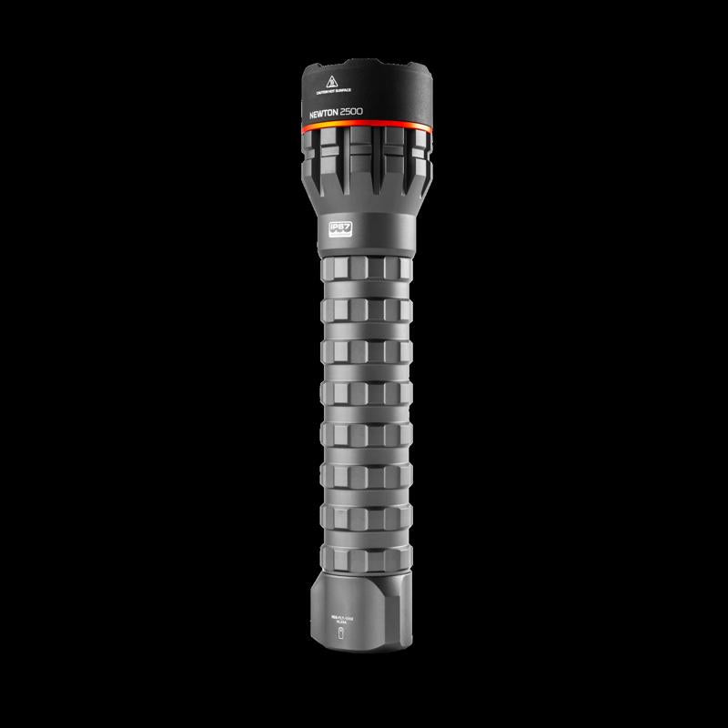 NEBO Newton 2500 lm Black/Gray LED Flashlight AA Battery