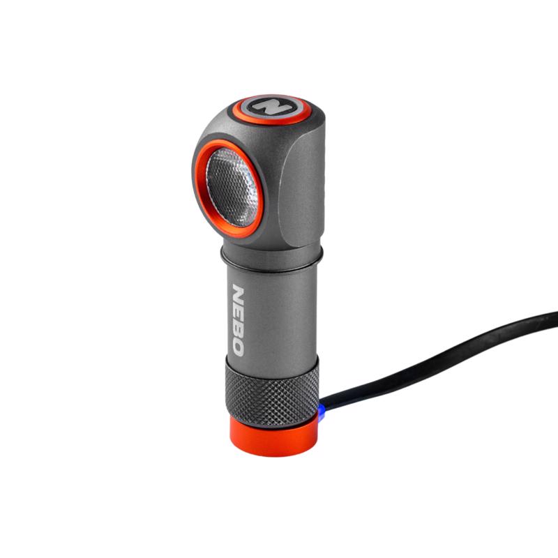 NEBO Einstein 600 lm Black/Gray LED Head Lamp