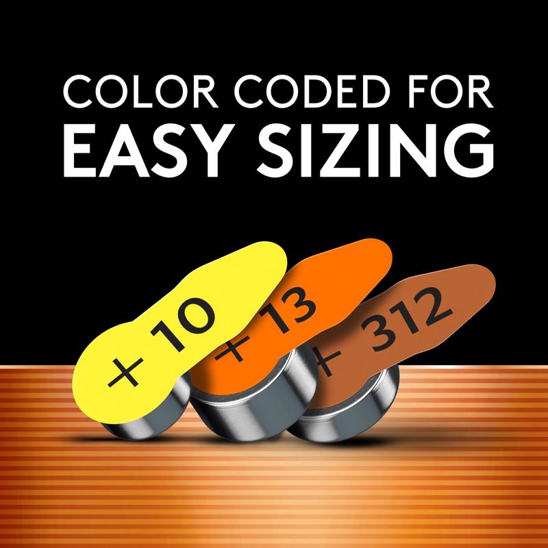 Duracell Zinc Air 13 1.5 V Hearing Aid Battery 8 pk
