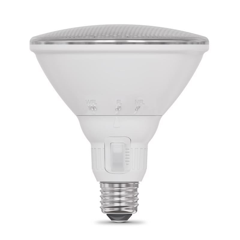 Feit PAR38 E26 (Medium) LED Bulb Adjustable White 90 Watt Equivalence 1 pk