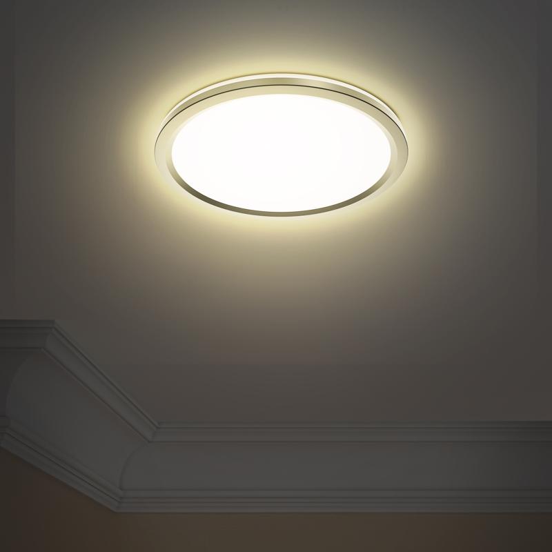 Feit 3 in. H X 11 in. W X 11 in. L Matte Black Black Ceiling Fixture