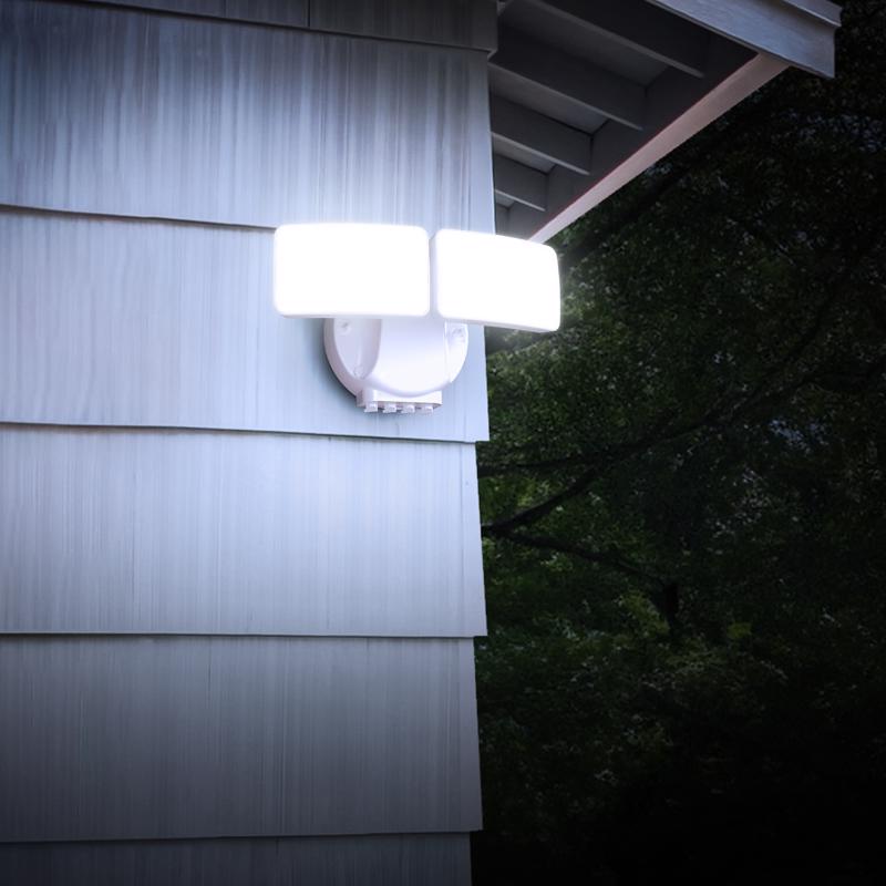 Feit Motion-Sensing Hardwired LED White Security Floodlight