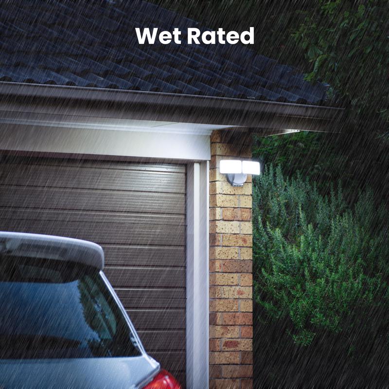 Feit Motion-Sensing Hardwired LED White Security Floodlight