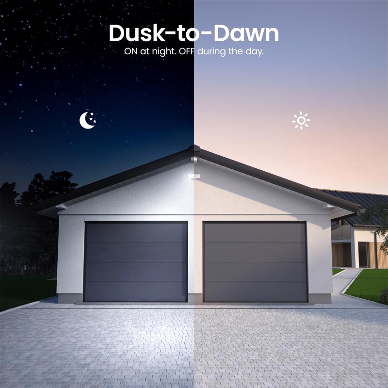 Feit Motion-Sensing Hardwired LED White Security Floodlight