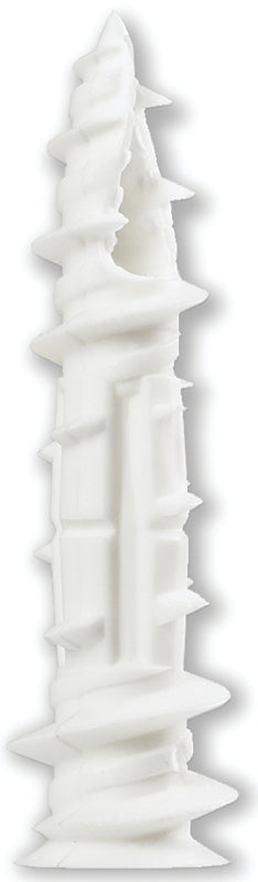 Cobra Anchors 750R Wall Anchor, 2-1/4 in L, Nylon, 85 lb, 8/PK