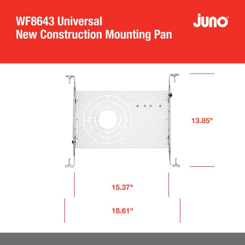 Lithonia Lighting Juno Aluminum LED Standard Base Lampholder Kit 1 pk