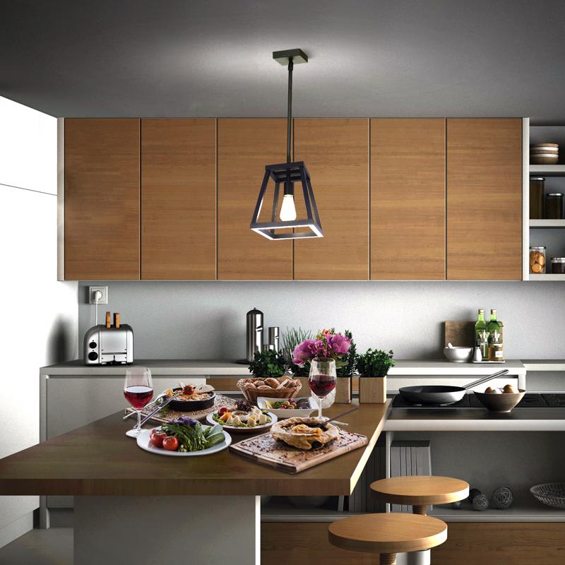 Feit Matte Black 1 lights Pendant Light
