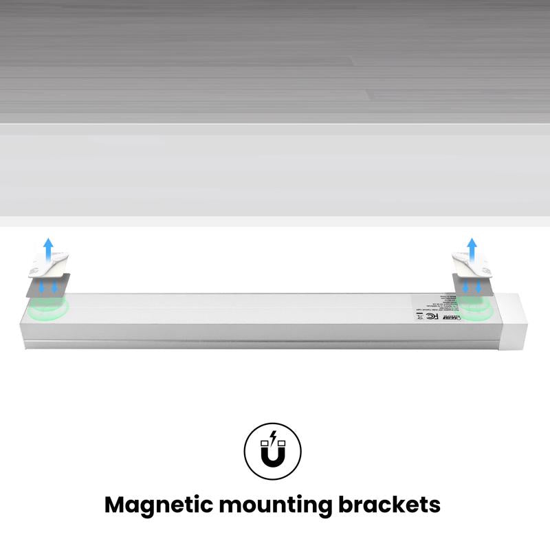 Feit 16.5 in. L White Battery Powered LED Under Cabinet Light Strip