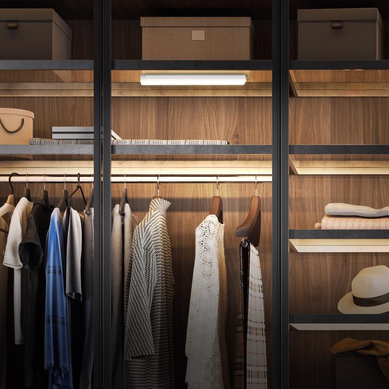 Feit 16.5 in. L White Battery Powered LED Under Cabinet Light Strip