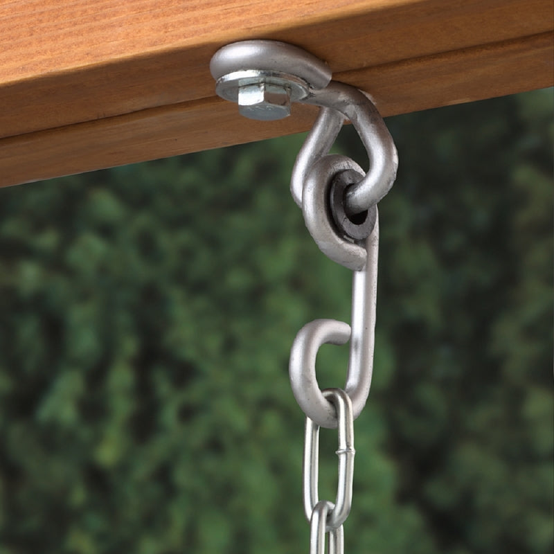 Playstar PS 7676 Swing Hanger, Heavy-Duty, Metal, For: Wood Swing Beams