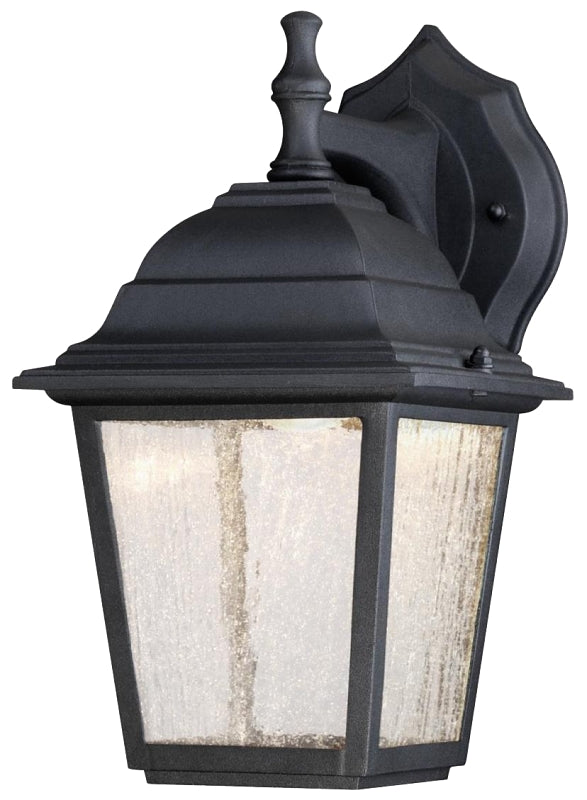 Westinghouse 6400100 Outdoor Wall Fixture, 9 W, 120 V, LED, 630, 3000 K, Aluminum, Black