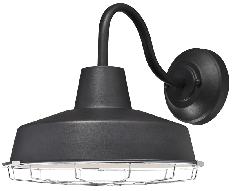 Westinghouse Academy Series 6204700 Outdoor Wall Fixture, 13 W, 120 V, LED, 900, 3000 K, Metal, Black, Textured