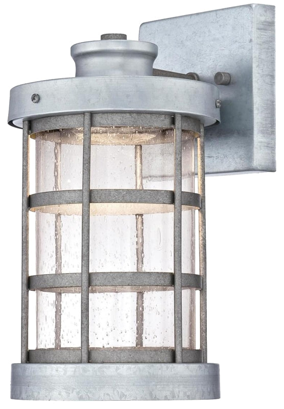 Westinghouse 6347800 Outdoor Wall Fixture, LED, 1000, 2700 K, Steel, Galvanized