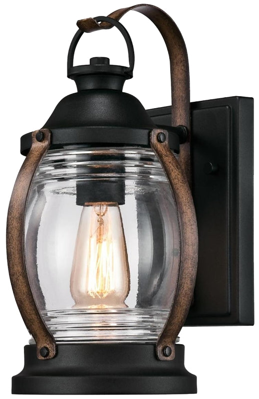 Westinghouse 6335100 Wall Fixture, LED, Black, Barnwood