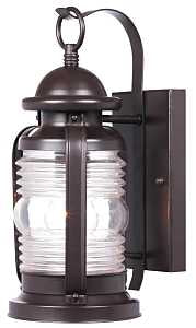 Westinghouse Weatherby Series 6230100 Outdoor Wall Lantern, Steel Fixture, Bronze Fixture