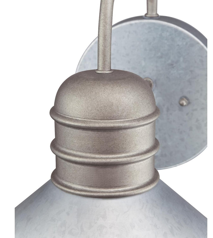 Westinghouse Watts Creek Series 63609 Wall Fixture, Incandescent, LED, Steel, Galvanized