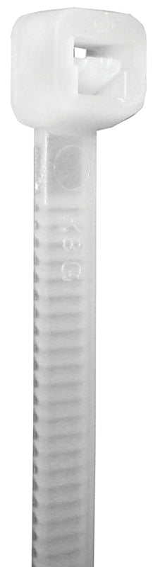 Hubbell CTR79P20 Cable Tie, 1.97 in Max Bundle Dia, Nylon, Natural
