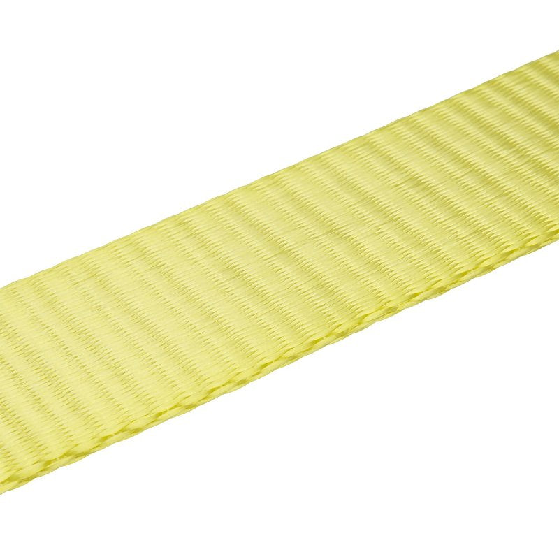 SmartStrap 130 Tow Strap, 5667 lb, 2 in W, 20 ft L, Loop End, Nylon, Yellow