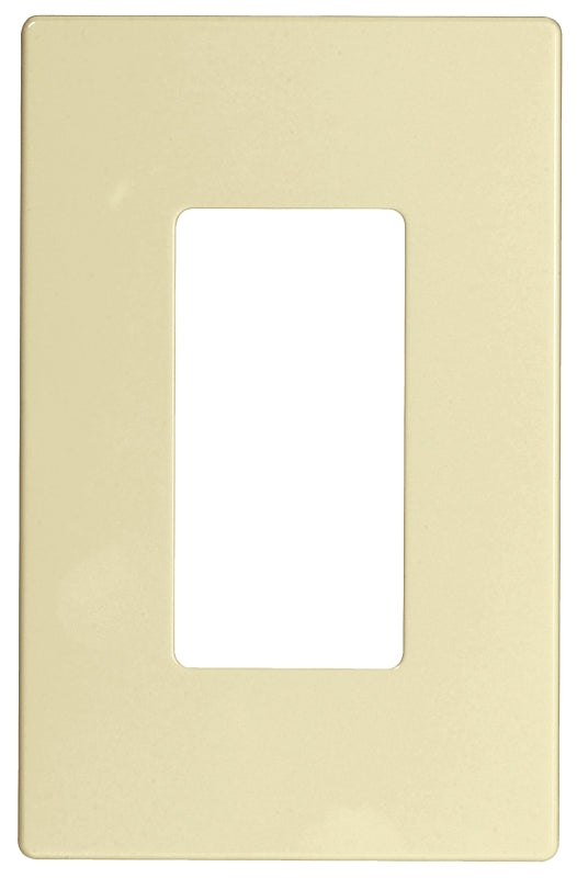 Eaton PJS Series PJS26LA Wallplate, 4-7/8 in L, 3-1/8 in W, 1-Gang, Polycarbonate, Light Almond, High-Gloss, Pack of 20