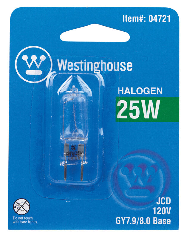 Westinghouse 25 W T4 Decorative Halogen Bulb 255 lm White 1 pk