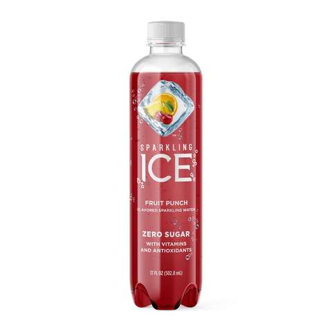 Sparkling Ice Fruit Punch Beverage 17 oz 1 pk, Pack of 12