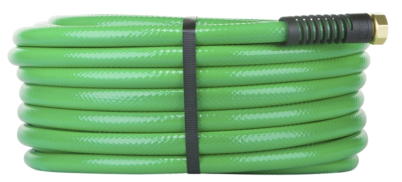 Swan SNWF58100 Garden Hose, 100 ft L, Vinyl, Green