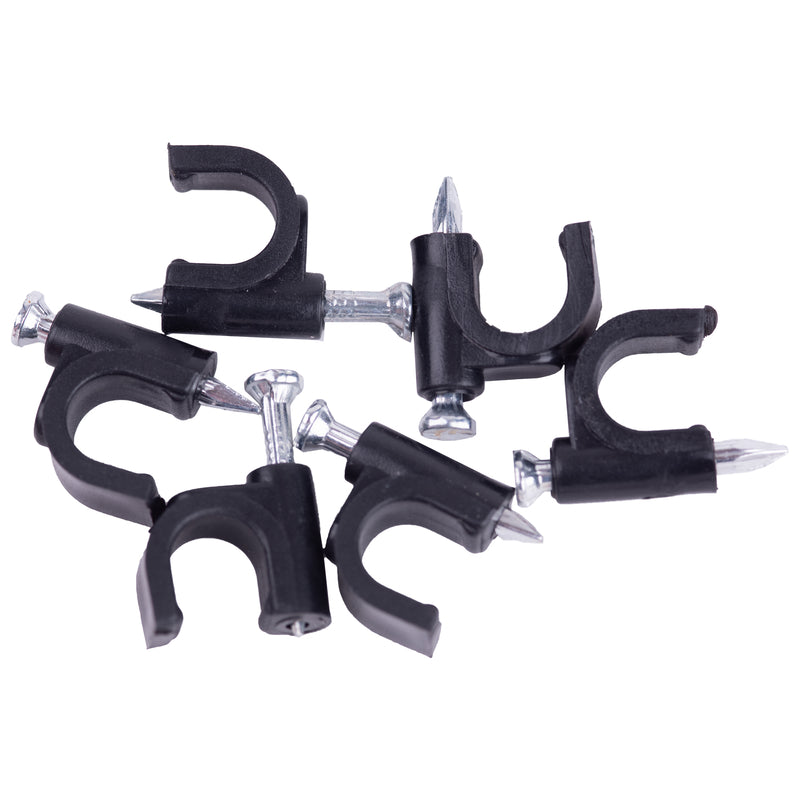 Monster Just Hook It Up Cable RG6 Coaxial Cable Clips 6 pk, Pack of 6