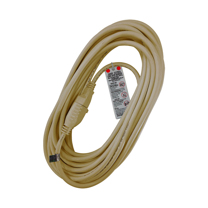 Ace Outdoor 25 ft. L Beige Extension Cord 16/3 SJTW