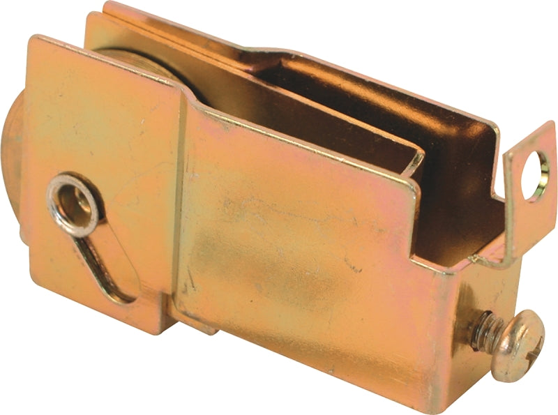 Prime-Line D 1515 Roller Assembly, 2-3/8 in L x 3/4 in W x 1-1/8 in H Dimensions, 1-1/4 in Dia Roller, 5/16 in W Roller