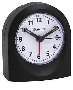 Westclox 47312 Alarm Clock, Black