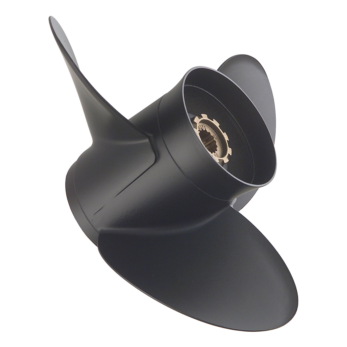 Quicksilver Black Diamond Outboard/Sterndrive Aluminum Propeller 3 Blade RH With 4-3/4 Gearcase