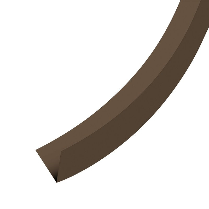 Frost King M13BH V-Seal Weatherstrip, 7/8 in W, 17 ft L, Plastic, Brown