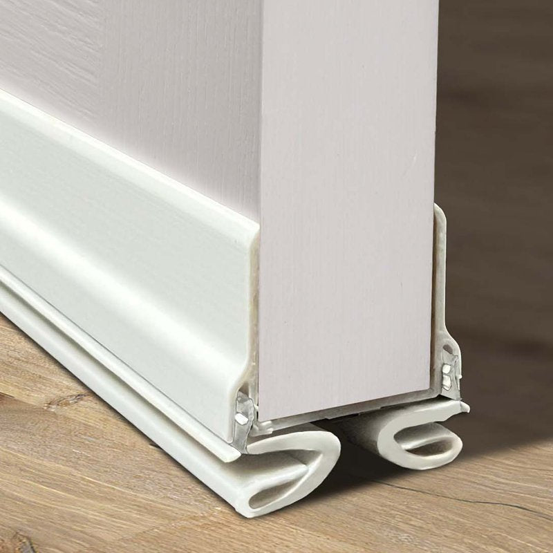 M-D 43398 Door Bottom, 1-1/8 in L, 1-3/4 in W, 32 in H, Vinyl