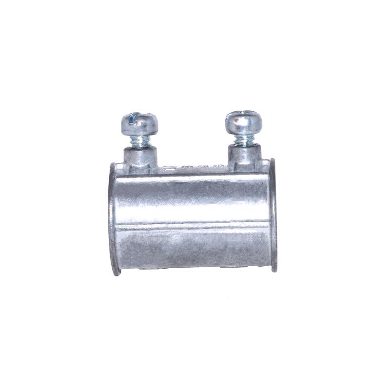 Sigma Engineered Solutions ProConnex 1/2 in. D Die-Cast Zinc Set Screw Coupling For EMT 1 pk, Pack of 50