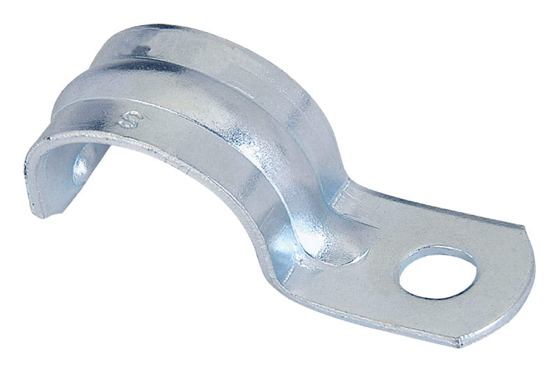 Sigma Engineered Solutions ProConnex 1 in. D Zinc-Plated Steel 1 Hole Strap 1 pk, Pack of 25