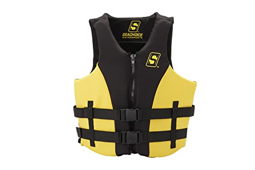 Seachoice 85128 Evoprene Multi-Sport Vest, Yellow/Black, 2XL