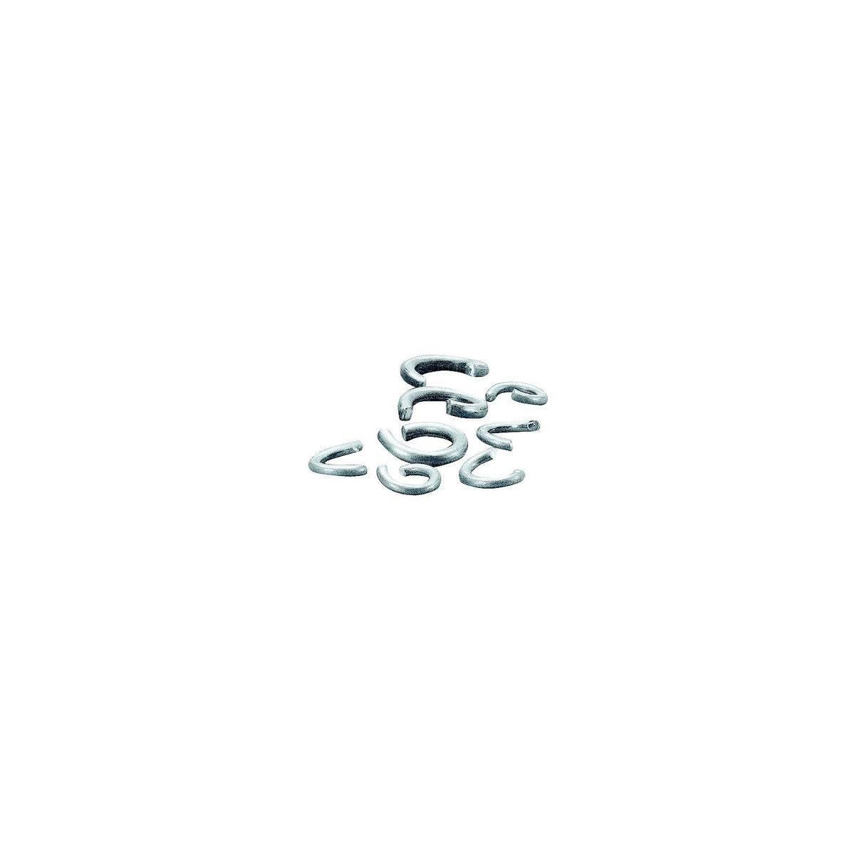 Taylor Stainless Steel Clinching Rings (Pack of 50)