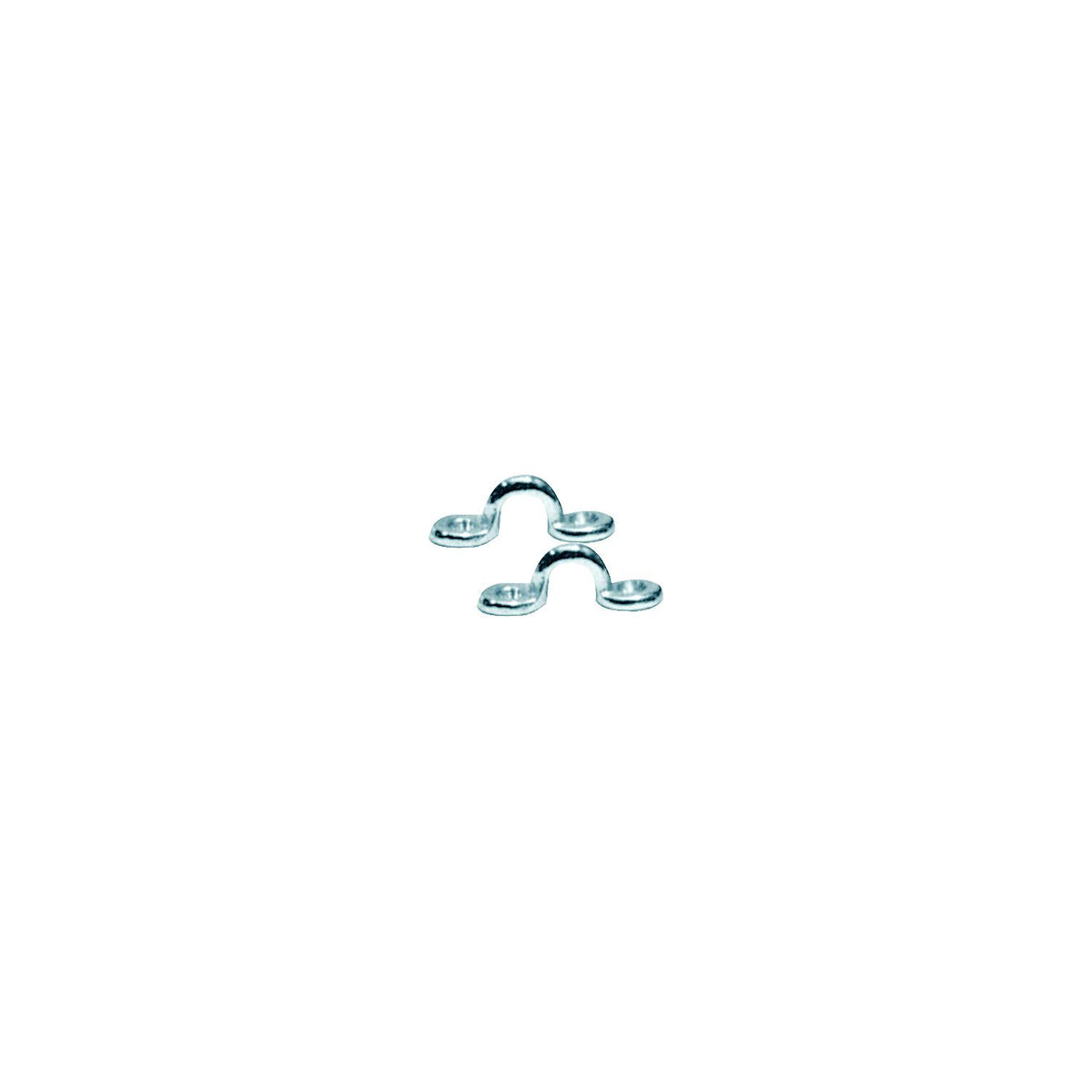 Taylor Chromed Zamak Eye Straps 1-1/2″ L (Sold as Pair)