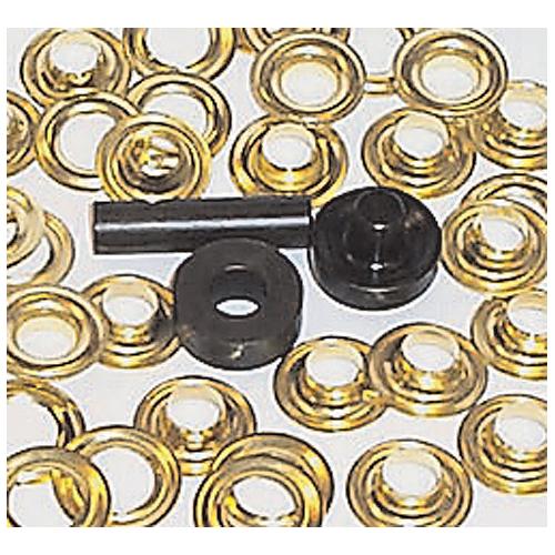 Taylor #2 Brass Grommets and Washers (12 Sets)