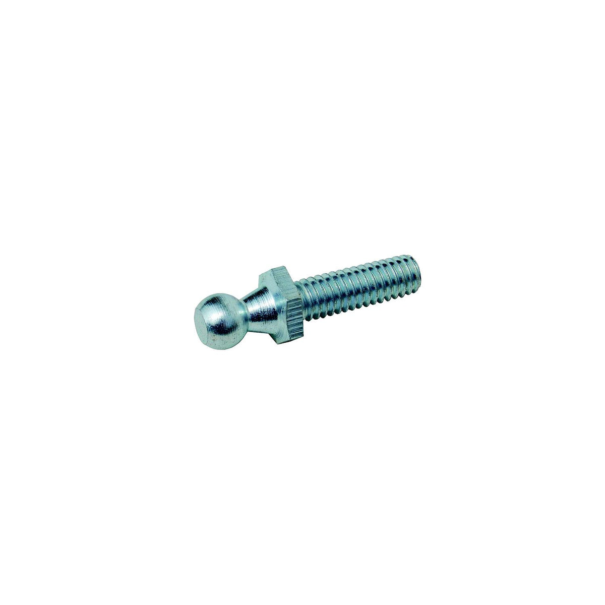 Zinc Plated Gas Lift Hardware, 10MM Ball Stud Long Thread