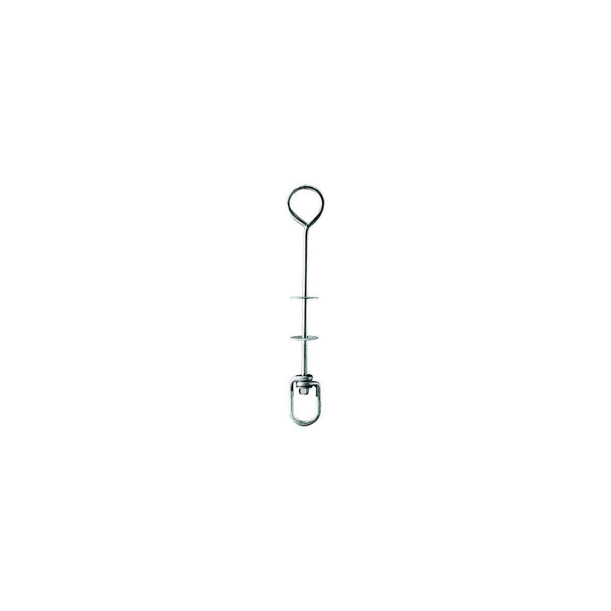 Taylor Buoy Hardware 1/2″ Diameter Galvanized Rod With 4″ long Swivel