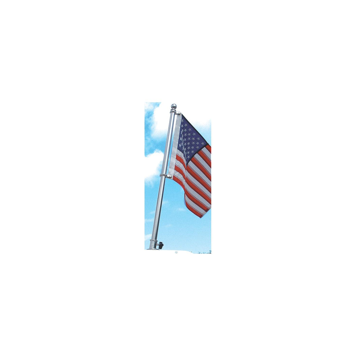 Taylor 902 Stainless Steel Flag Pole 1" x 18"