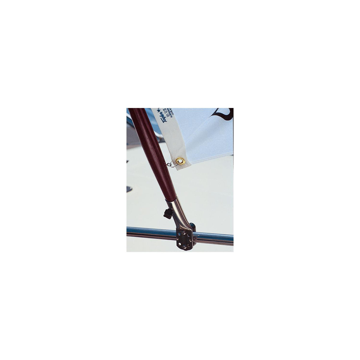 Taylor Stainless Steel Rail Mount Flag Socket Fits 3/4″ to 7/8″ Poles and Mounts To 7/8″ to 1-1/4″ Rails