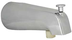 Danco 89266 Tub Spout, 7.88 in L, 5-3/4 in W, 2-1/2 in H, Metal, Chrome Plated