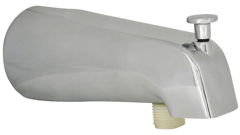 Danco 89266 Tub Spout, 7.88 in L, Metal, Chrome Plated