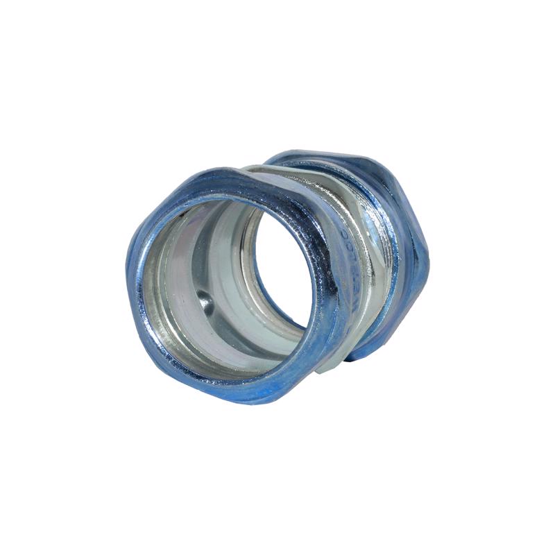 Sigma Engineered Solutions ProConnex 1-1/4 in. D Zinc-Plated Steel Rain-Tight Compression Coupling F