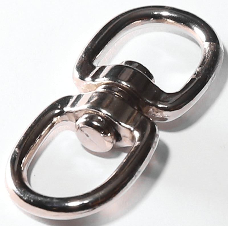 Baron 018-1 Chain Swivel, 1 in Trade, 100 lb Working Load, Metal, Nickel-Plated