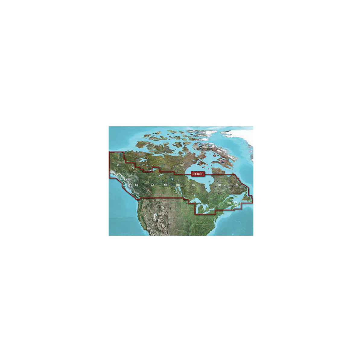 Garmin 0101080092 Bluechart G3 Updates For Garmin With Pre-Loaded Charts, Canada Inland Maps, microSD/SD