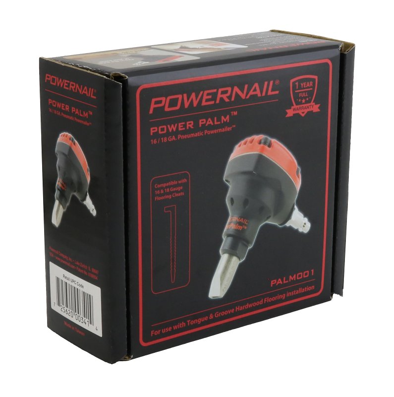 Powernail Power Palm PALM001 Flooring Nailer, 1 to 2 in Fastener