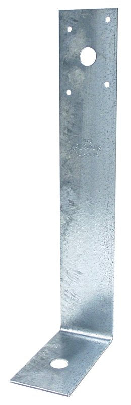 Simpson Strong-Tie A311 Angle, 3-5/8 in W, 11 in D, 2 in H, Steel, Galvanized/Zinc, Pack of 25